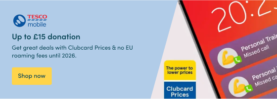 Get great deals with Clubcard Prices & no EU roaming fees until 2026.